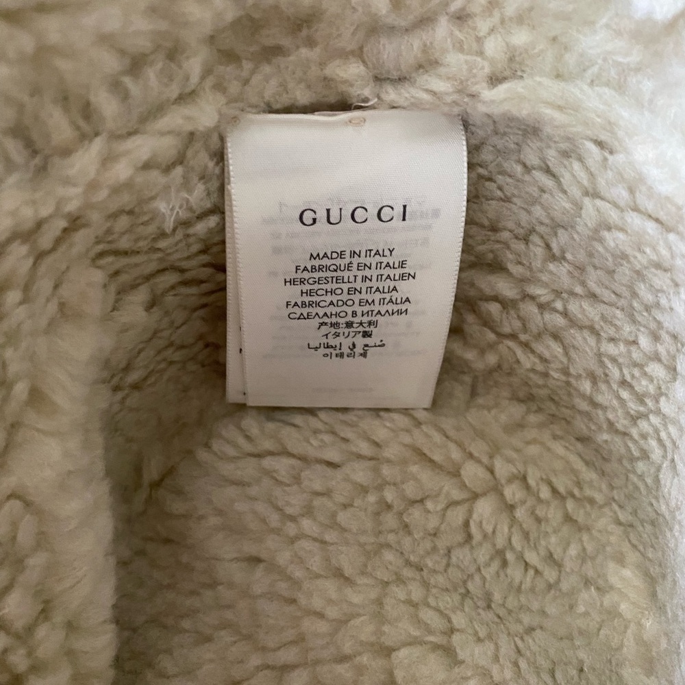 Authentic Gucci fleece wool bucket hat. - Picture 8 of 9